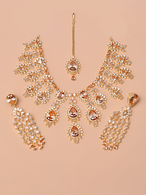 Bride of Tomorrow Champagne Bridal Set