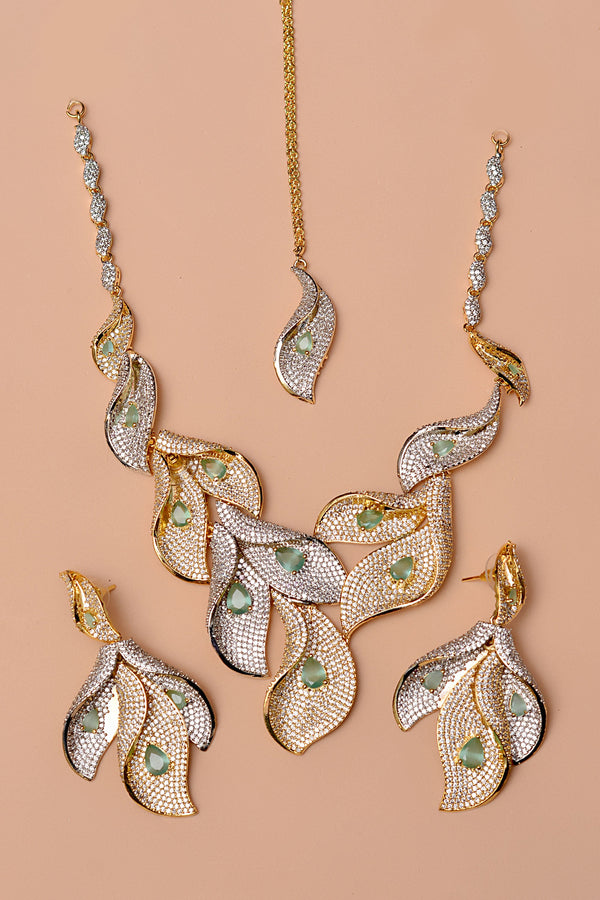 Bride of Tomorrow Green Bridal Set