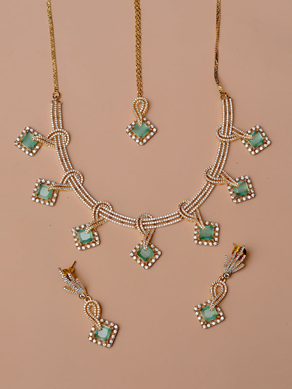 Bride of Tomorrow Green Bridal Set