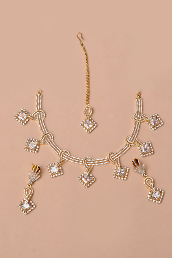 Bride of Tomorrow Golden Bridal Set