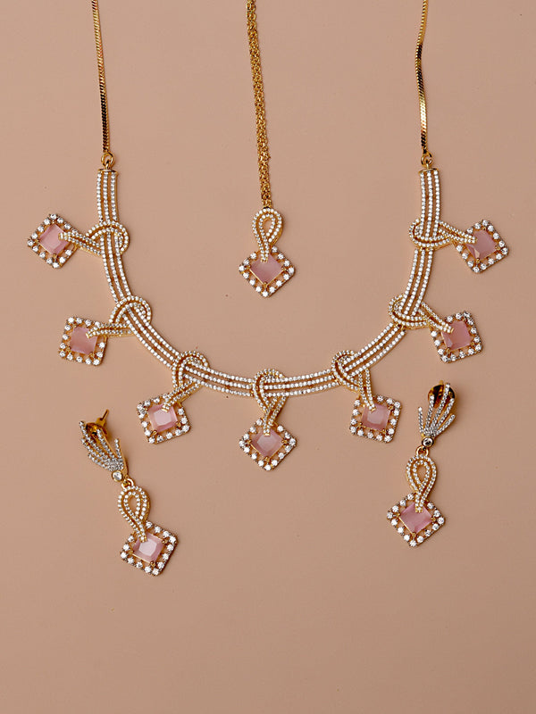 Bride of Tomorrow Pink Bridal Set