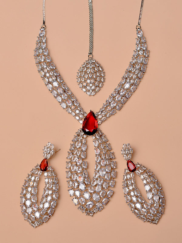 Bride of Tomorrow Red Bridal Set