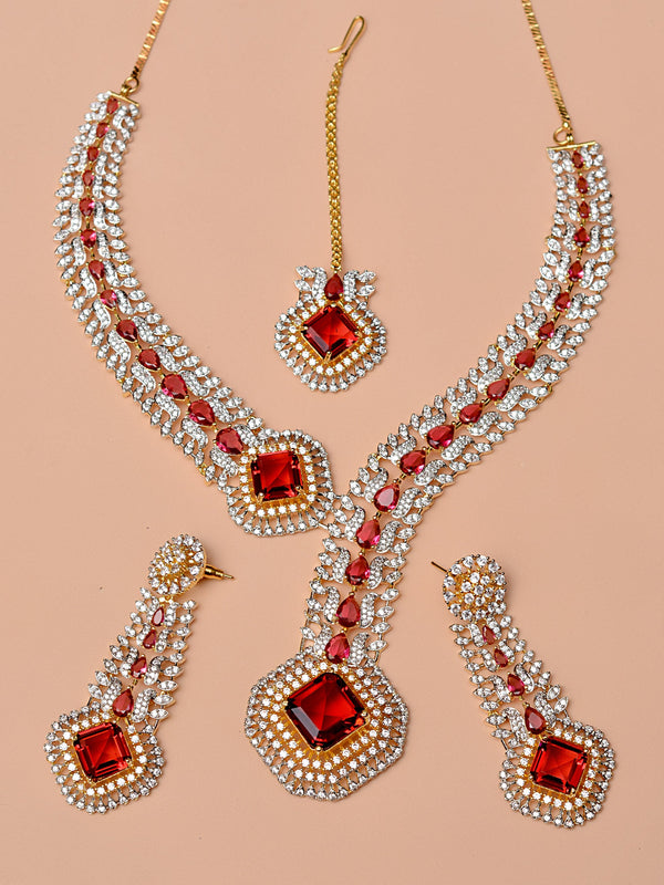 Bride of Tomorrow Red Bridal Set