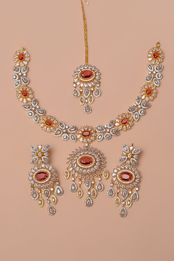 Bride of Tomorrow Red Bridal Set