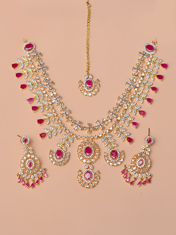 Bride of Tomorrow Pink Bridal Set