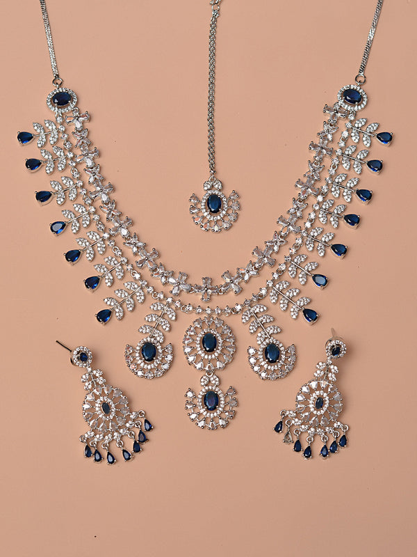 Bride of Tomorrow Blue Bridal Set