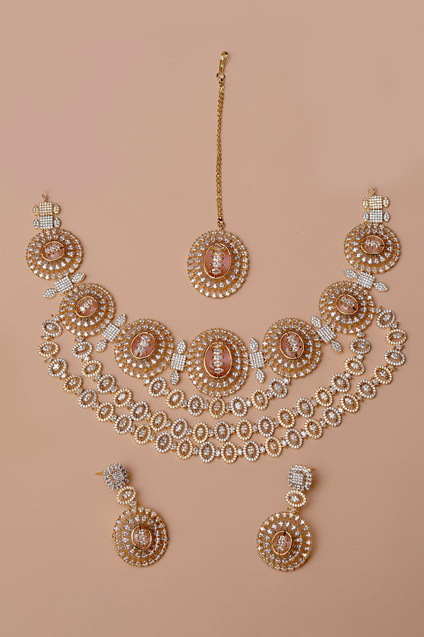 Bride of Tomorrow Pink Bridal Set