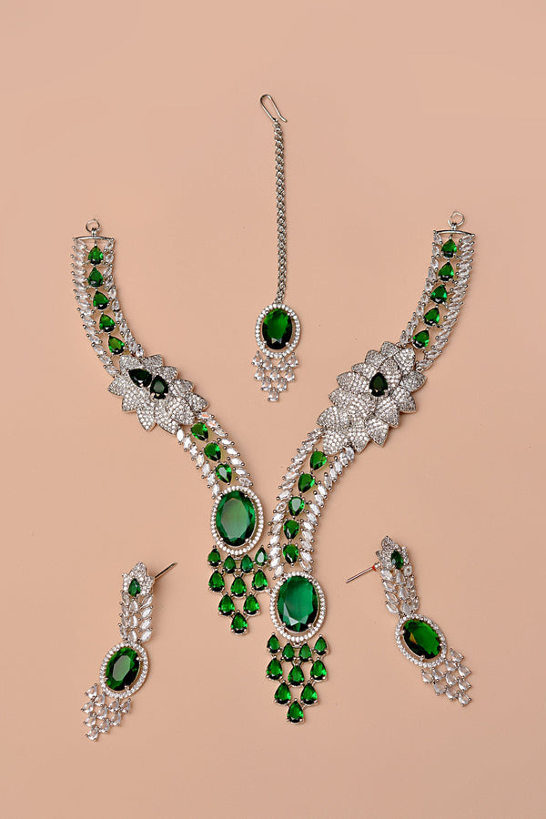 Bride of Tomorrow Green Bridal Set