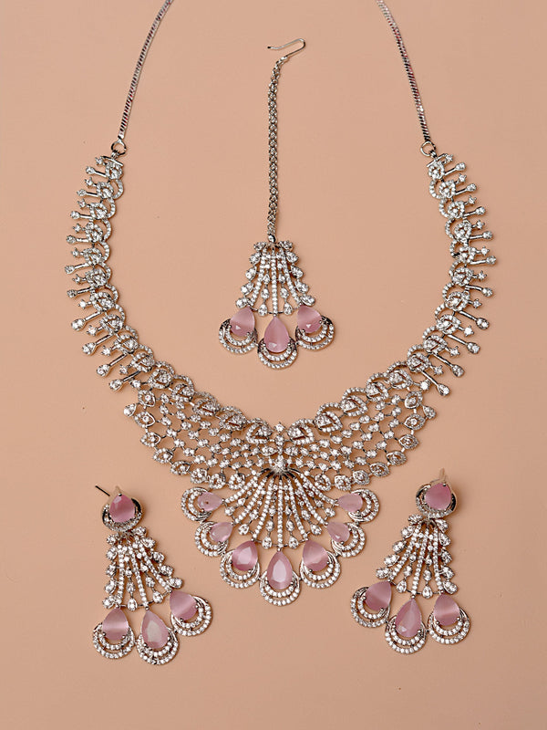 Bride of Tomorrow Pink Bridal Set