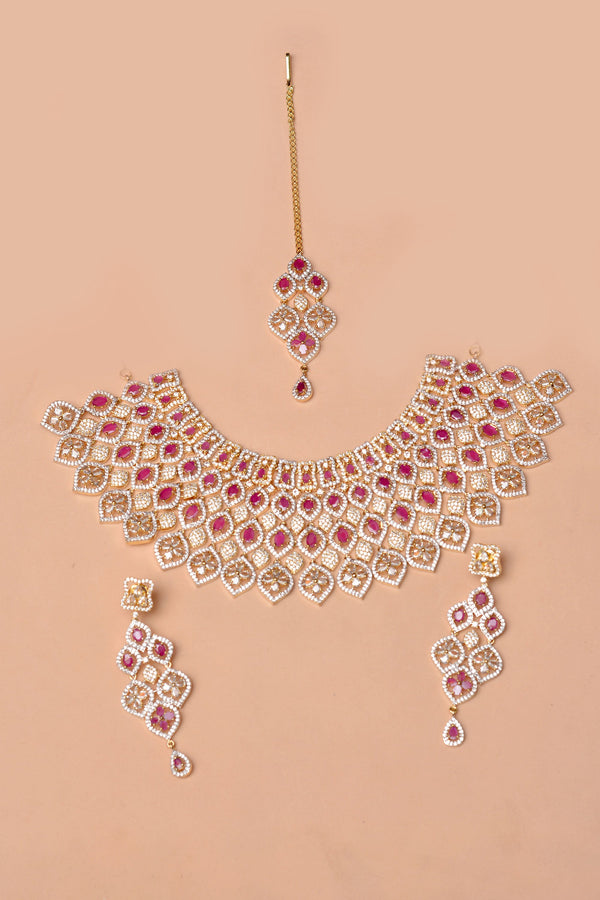 Bride of Tomorrow Red Bridal Set