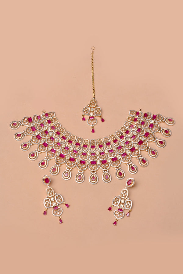 Bride of Tomorrow Red Bridal Set