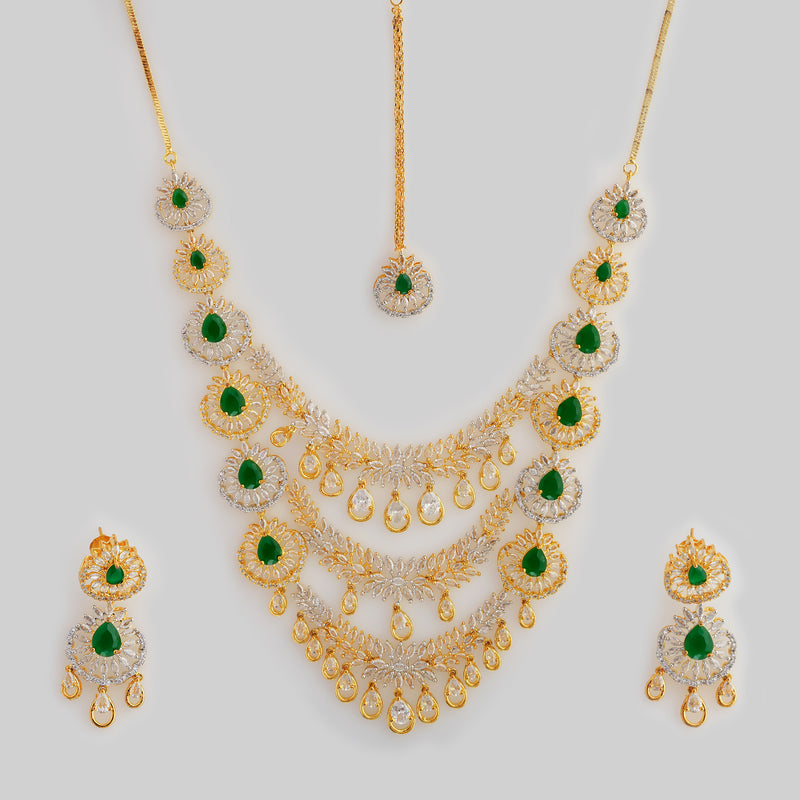 Bride of Tomorrow Green Bridal Set