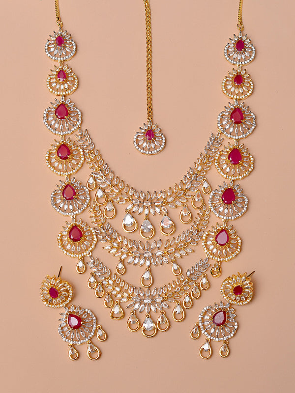 Bride of Tomorrow Red Bridal Set