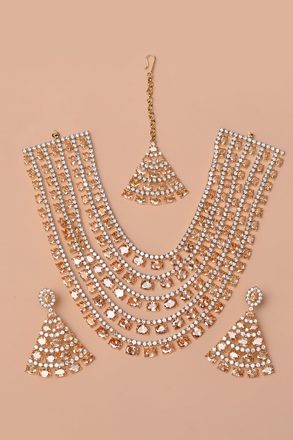 Bride of Tomorrow Champagne Bridal Set