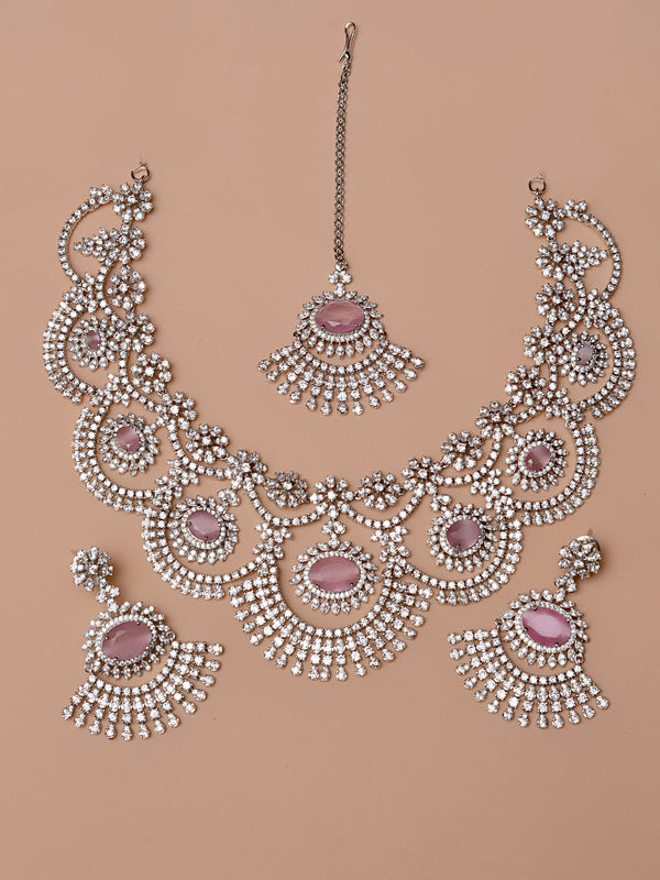 Bride of Tomorrow Pink Bridal Set