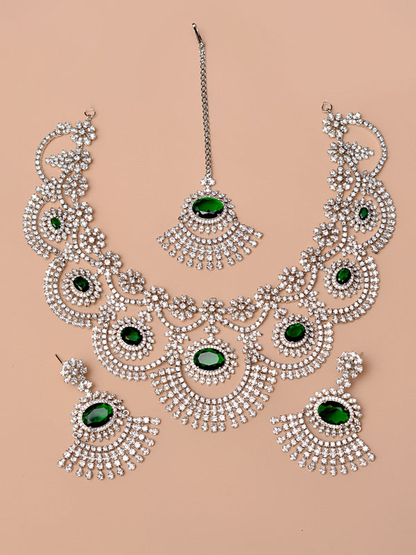 Bride of Tomorrow Green Bridal Set