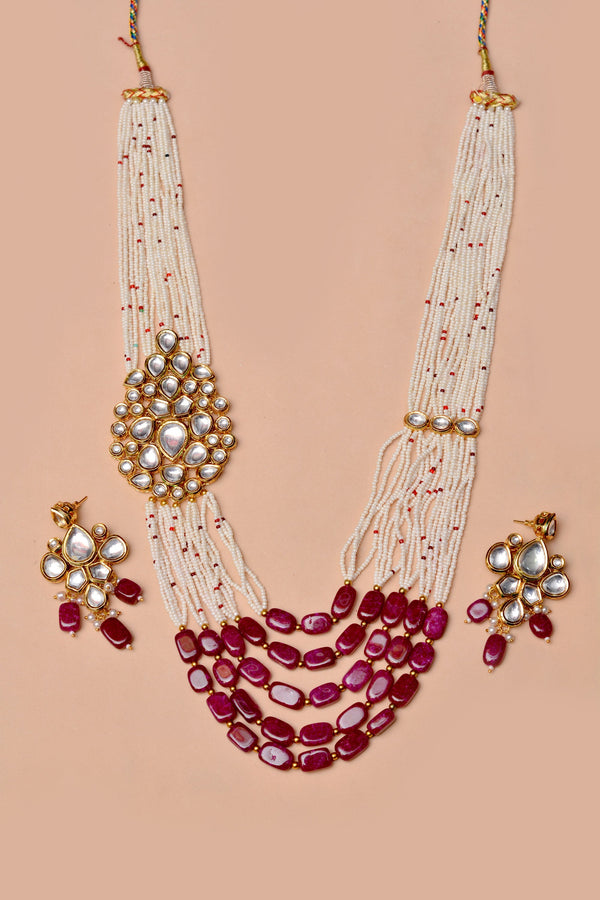 Bride of Tomorrow Red Maala Necklace