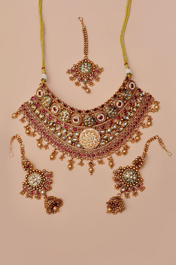 Bride of Tomorrow Red Bridal Set