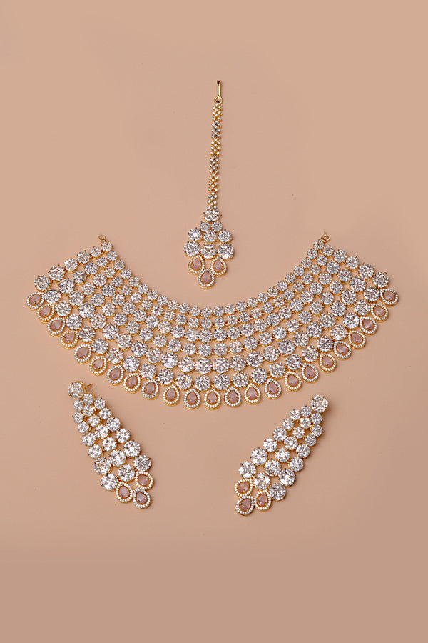 Bride of Tomorrow Pink Bridal Set