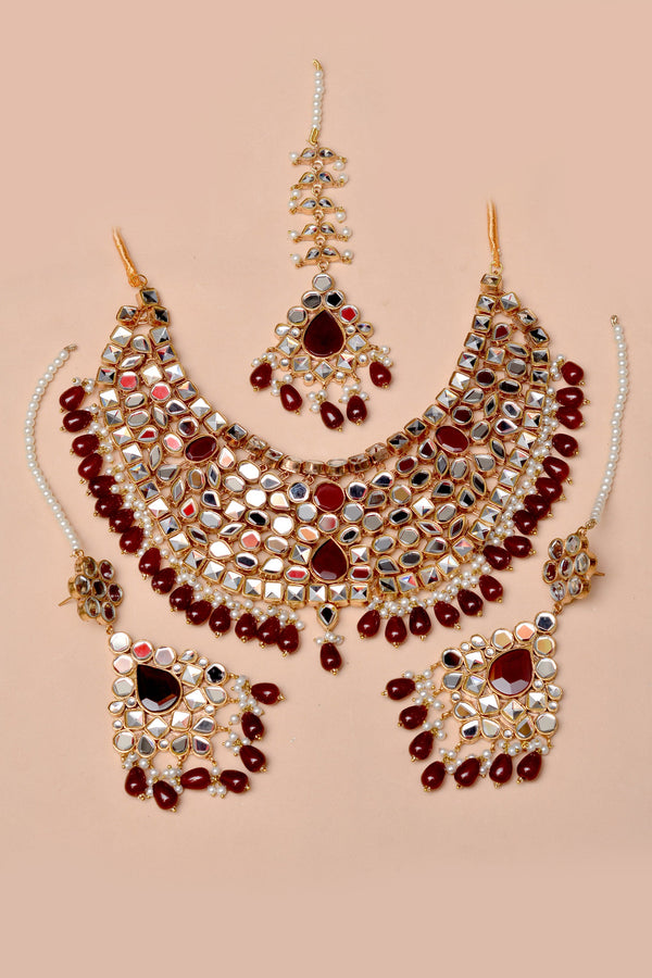 Bride of Tomorrow Red Bridal Set