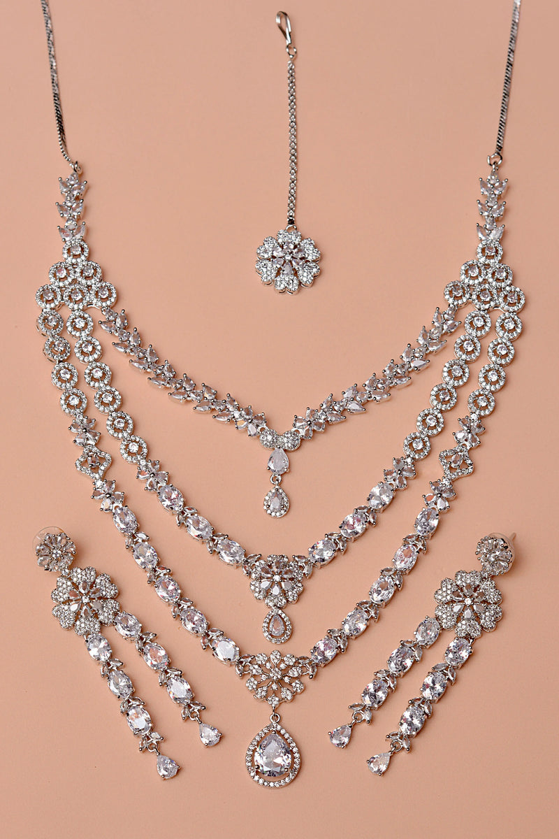 Bride of Tomorrow Silver Party Set