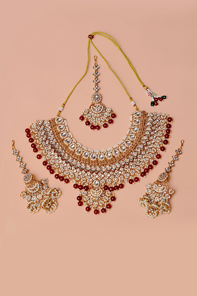 Bride of Tomorrow Red Bridal Set