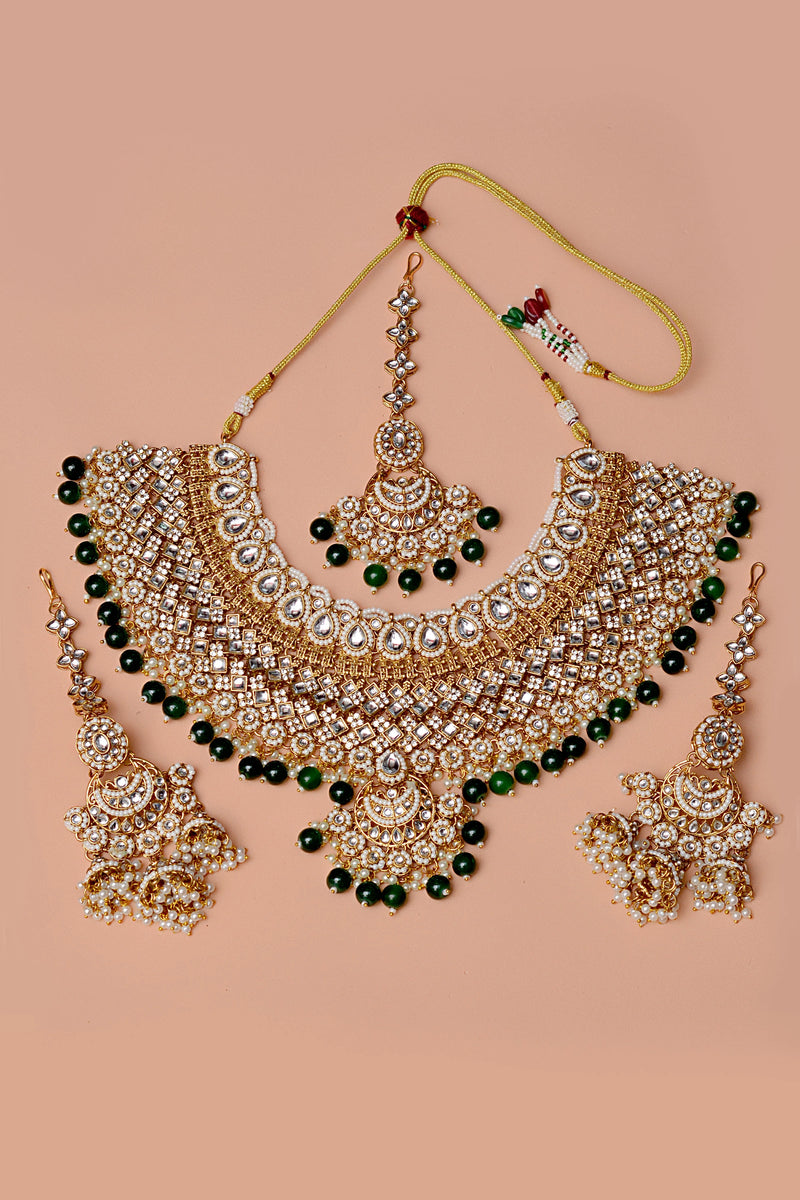 Bride of Tomorrow Green Bridal Set