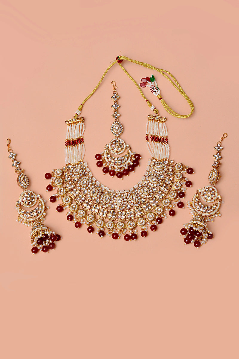 Bride of Tomorrow Red Bridal Set
