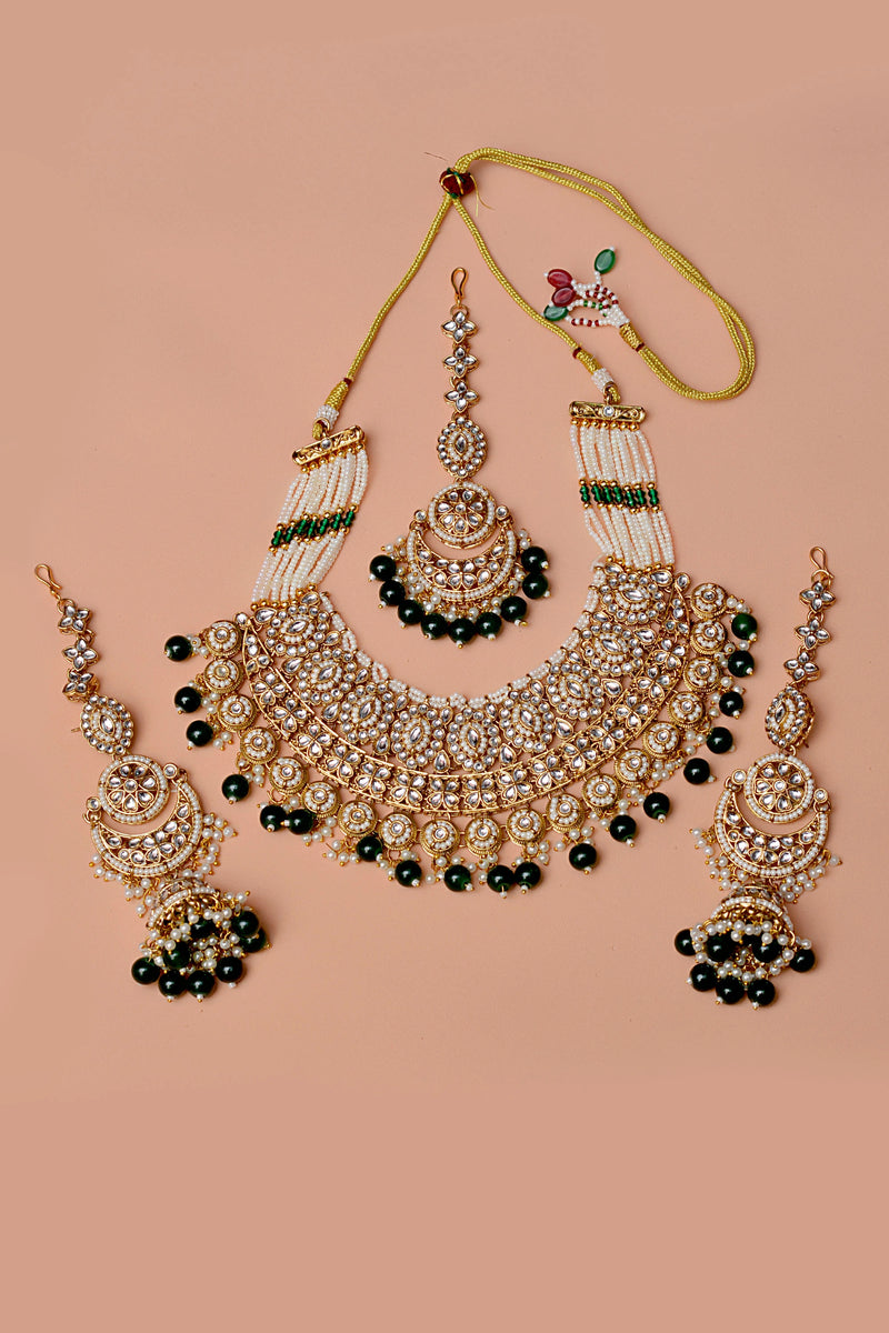 Bride of Tomorrow Green Bridal Set