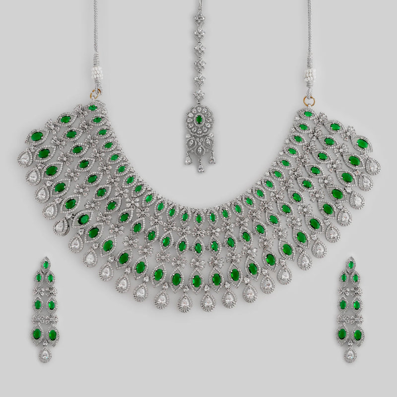 Bride of Tomorrow Green Bridal Set
