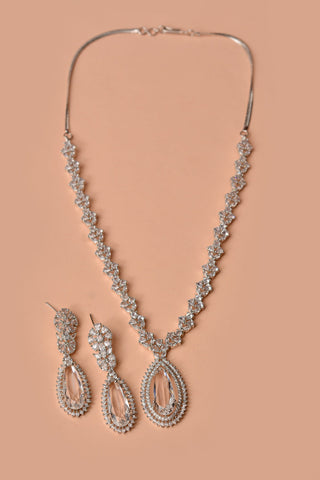 Party Wear Silver Party Set
